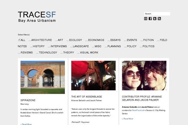 tracesf.com site used Trace