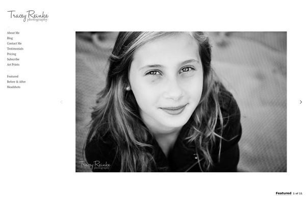 traceyreinke.com site used Dimsemenov-touchfolio-59aee85
