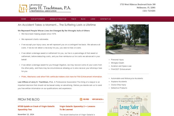 trachtman-law.com site used Wisebusiness