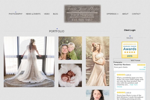 Tripod theme site design template sample