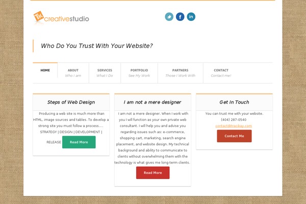 Studio-pro theme site design template sample