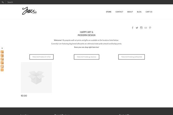 traciwithani.com site used Smoothie