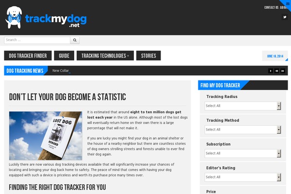 Site using Custompress plugin