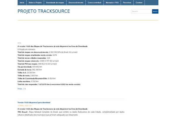 tracksource.org.br site used Academica-wpcom