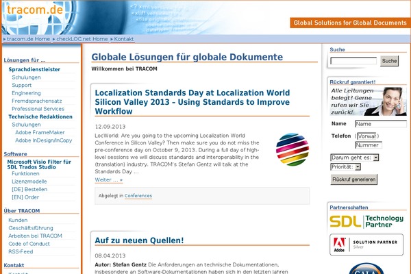 Site using Contact Form 7 Calendar plugin