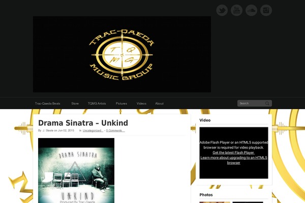 Musicmaker theme site design template sample