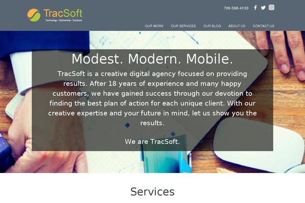 Site using Genesis Simple Page Sections plugin