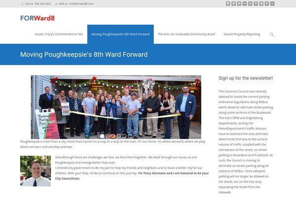 Politic theme site design template sample
