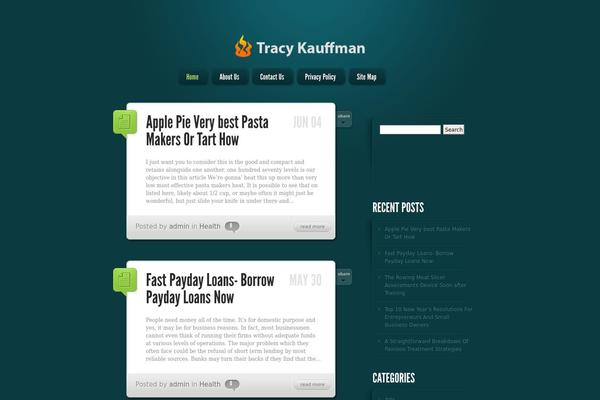 LightBright theme site design template sample