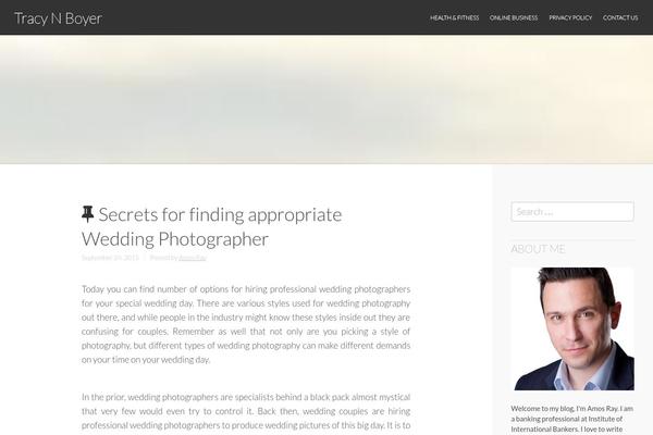 Business Leader theme site design template sample
