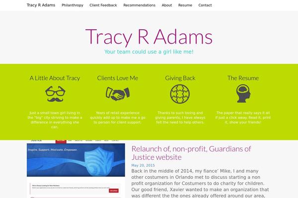 Ward theme site design template sample