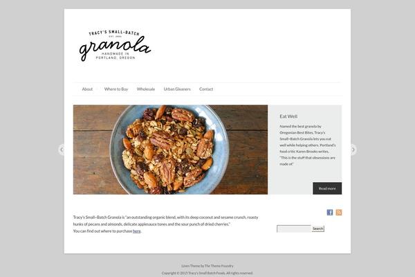 Linen theme site design template sample