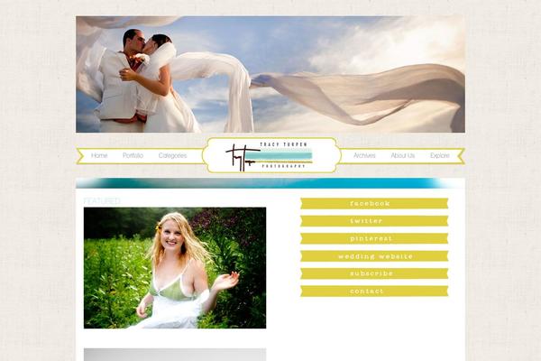 Prophoto4 theme site design template sample
