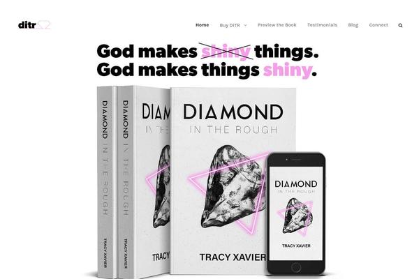 Infinite theme site design template sample