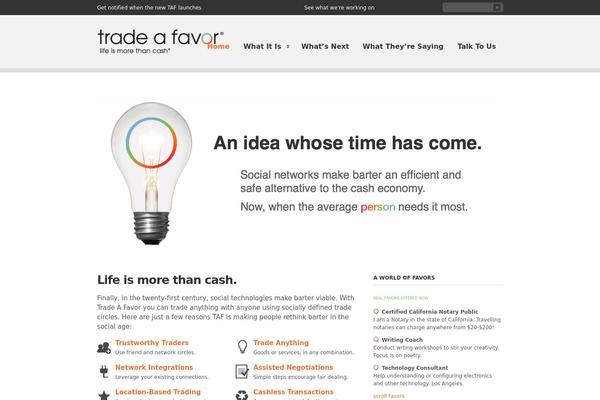 Clearly Modern theme site design template sample