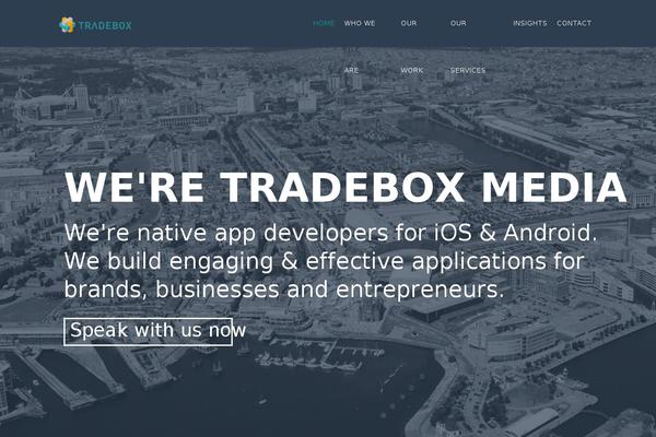 Site using Tweet Blender plugin