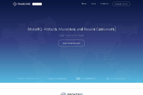tradecore.com site used Tradecore