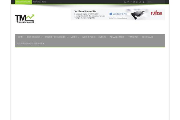 Jarida theme site design template sample