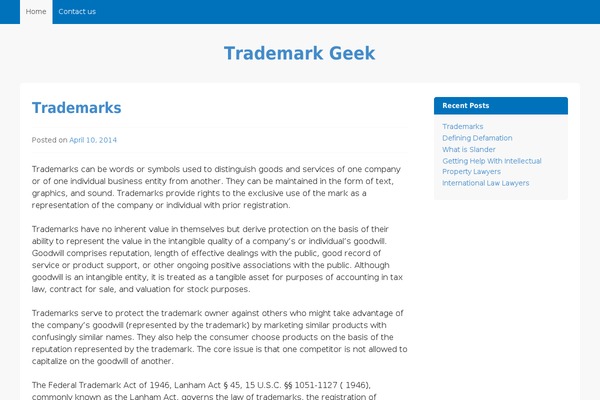 GovPress theme site design template sample