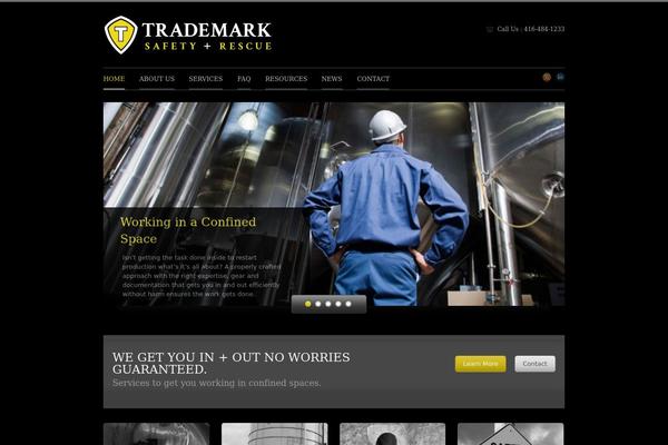 Visionaire theme site design template sample