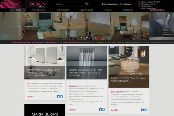 trademdesign.com site used Mogoze-wp