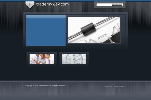 Mineral theme site design template sample