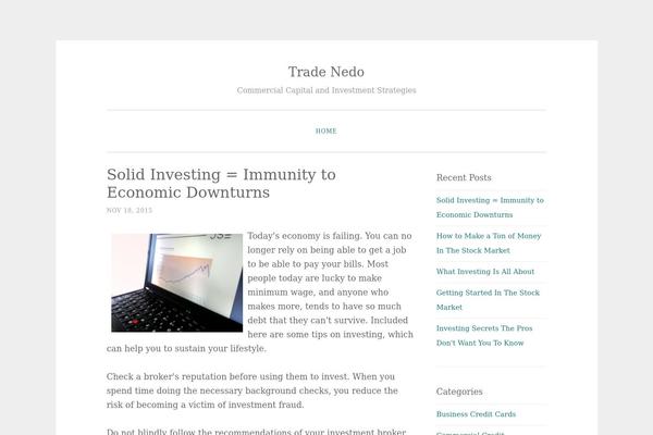 Independent Publisher theme site design template sample