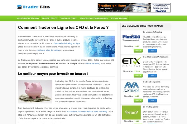 Tradingtheme theme site design template sample