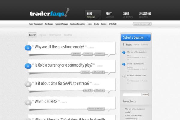 AskIt theme site design template sample