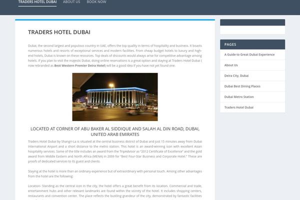 Büro theme site design template sample