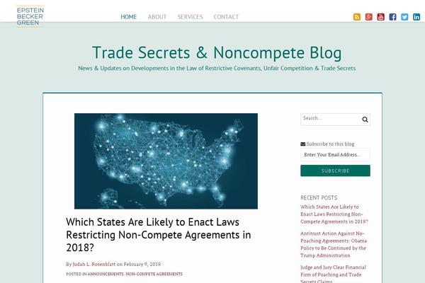 tradesecretsnoncompetelaw.com site used Lxb-parent-theme