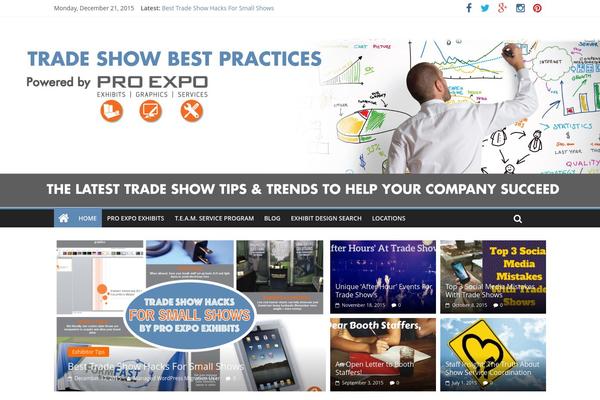 ColorMag theme site design template sample