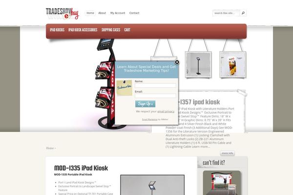 eStore theme site design template sample