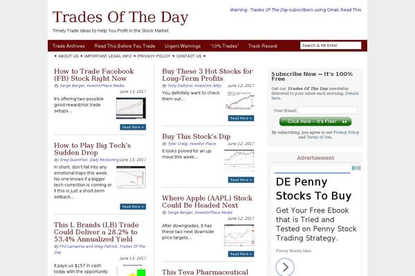 Magazine Premium theme site design template sample