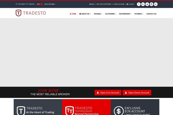 tradesto.com site used Engitech