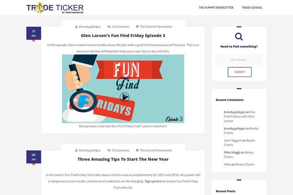 Plain Blog theme site design template sample
