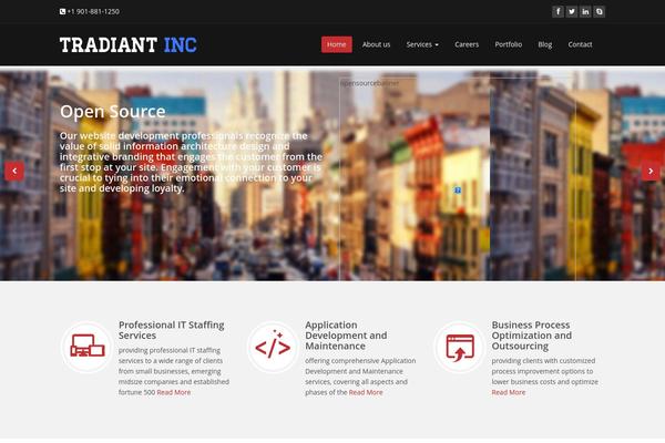 Rv theme site design template sample