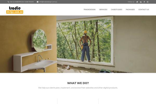 tradiedesign.com.au site used Tradethemes