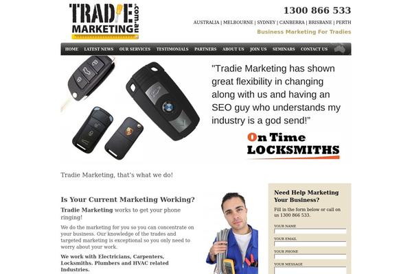 tradiemarketing.com.au site used Automate