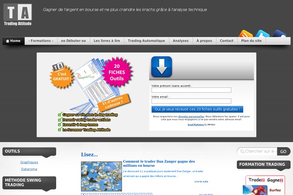 Site using About Me 3000 widget plugin