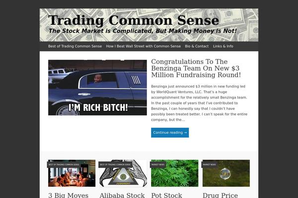 Site using Digg Digg plugin