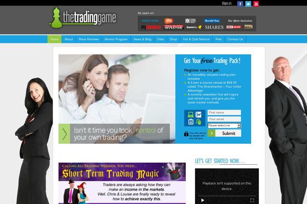 Site using T(-) Countdown plugin