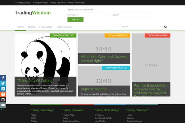 Site using Custom Share Buttons with Floating Sidebar plugin