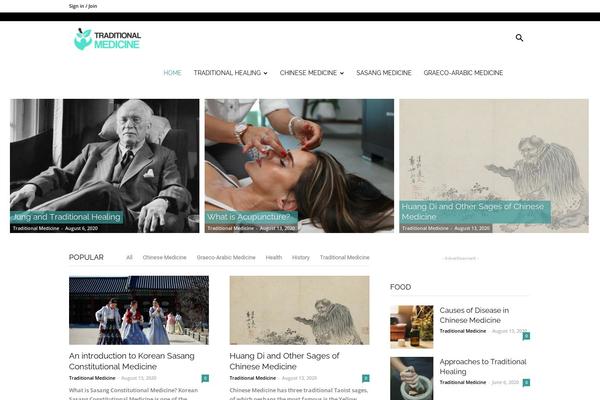 Newspaper theme site design template sample