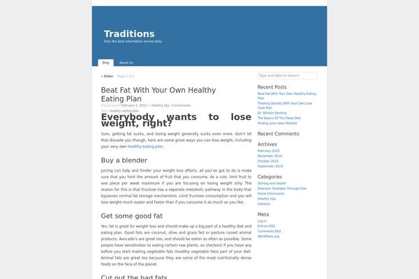 K2 theme site design template sample