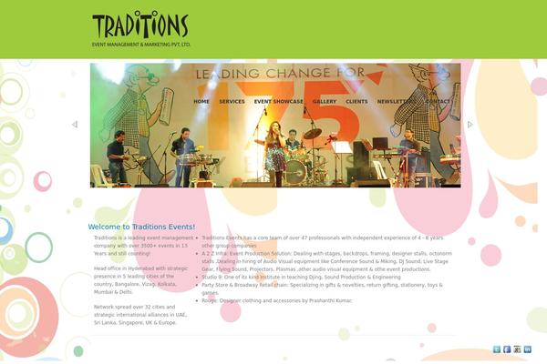 Amigos theme site design template sample