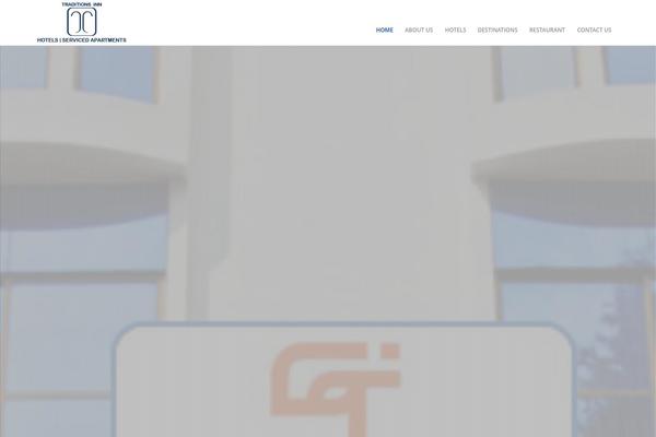 Visia theme site design template sample