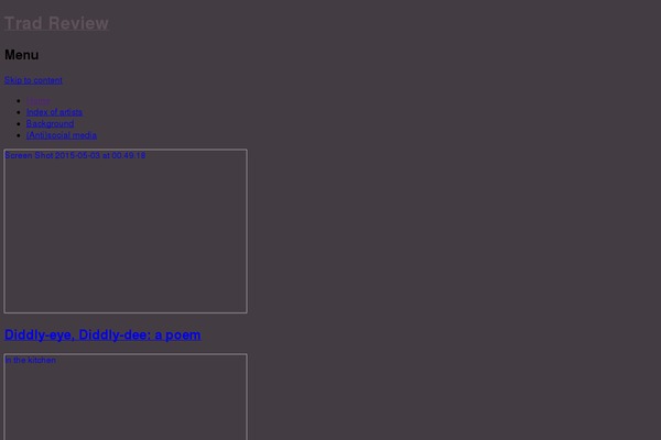Reflection theme site design template sample