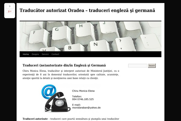 Site using Implied Cookie Consent plugin