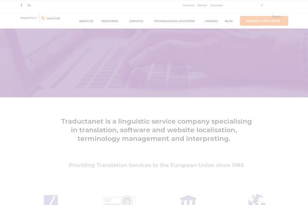 traductanet.com site used LeadEngine